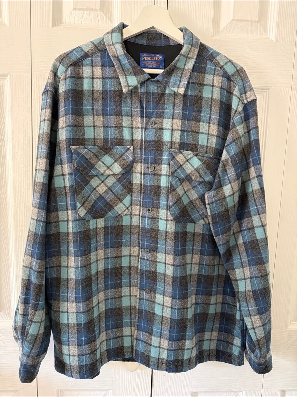 Pendleton Men’s Plaid Board Shirt Sz L